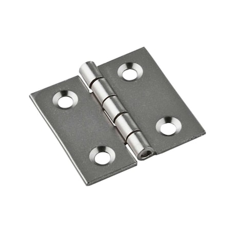 National Hardware Hinge Broad 1X1In Satin Nickel N211-013 7174469